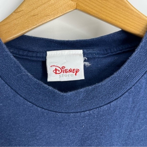 Disney Shirt Mens Medium Blue Winnie The Pooh True Friends Vintage Single Stitch - Picture 3 of 8